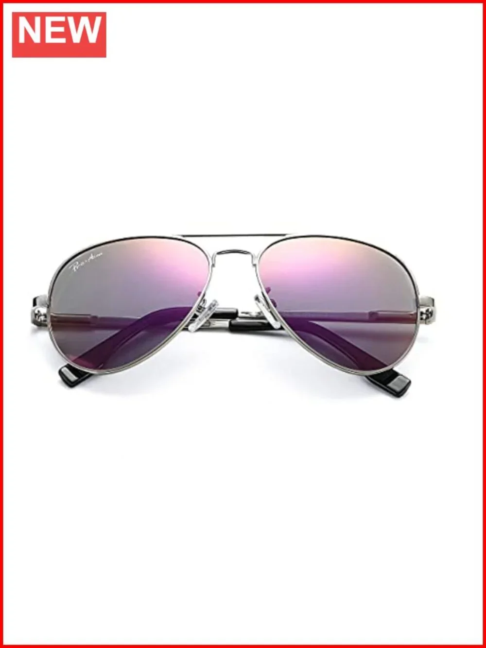 Polarized Aviator Sunglasses UV Protection Metal Frame
